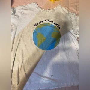 Earth tee shirt.